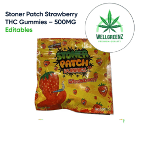 Stoner Patch Strawberry Gummies THC 500MG