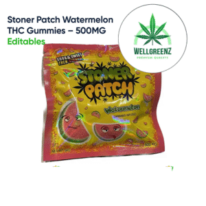 Stoner Patch Watermelon Gummies THC  500MG