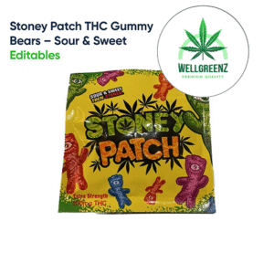Stoney Patch THC Gummy Bears Sour & Sweet