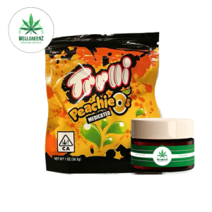 Trolli Peach THC Gummy Rings 600MG