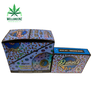 Donuts Blueberry Frosting FRYD Extracts Liquid Diamonds + Live Resin Vapes (2 GRAMS)