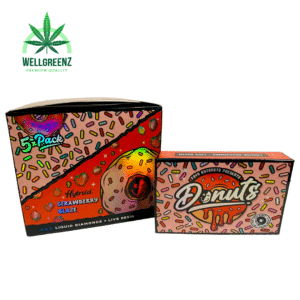 Donuts Strawberry Glaze FRYD Extracts Liquid Diamonds + Live Resin Vapes (2 GRAMS)