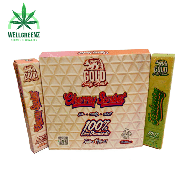 Gold Coast Clear Cherry Sorbet 2G Vapes (Sativa Hybrid)